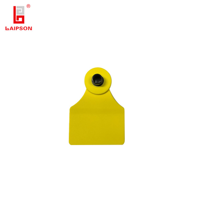 LAIPSON Feedlot 30MM FDX-B RFID Low Frequency 123.24khz Reuse Cattle Ear Tag Closed Head