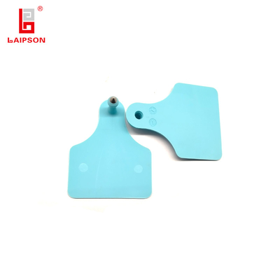75mm Good Quality Tpu Visual Blank Laser Printing Numbers Male Ear Tag For Cow Goat