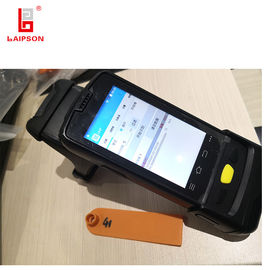 Reusable RFID UHF Cattle Tags 8 Meters Long Reading Distance Corrosion Resistant