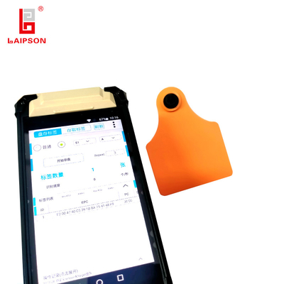 TPU RFID Livestock Cattle Cow Bull Ear Tag Large UHF 890-960Mhz Tamperproof
