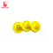 TPU RFID Feedlot 30MM Yellow Small round Long Distance  Sheep Ear Tags With Printing Numbers