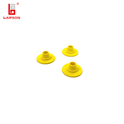 28mm TPU Veterinary Visual Two Pieces Square Identification Ear Tag For Pig Sheep Cattle Farm