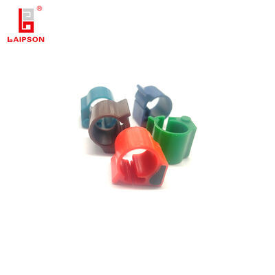 RFID Animal Ear Tag plastic pigeon foot ring adjustable size with low drop rate and strict tests for animal identification