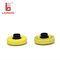 TPU Passive LF HDX Animal RFID Animal Ear Tag 134.2KHz With Buttons ISO11784/5