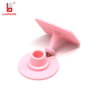 32mm Square Basf Tpu Mini Animal Ear Tag With Metal Tip Livestock Management